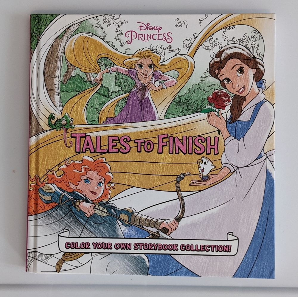 Disney Princess "Tales to Finish" Interactive Book